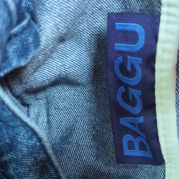 Baggu Giant Pocket Denim Tote - Picture 6 of 9